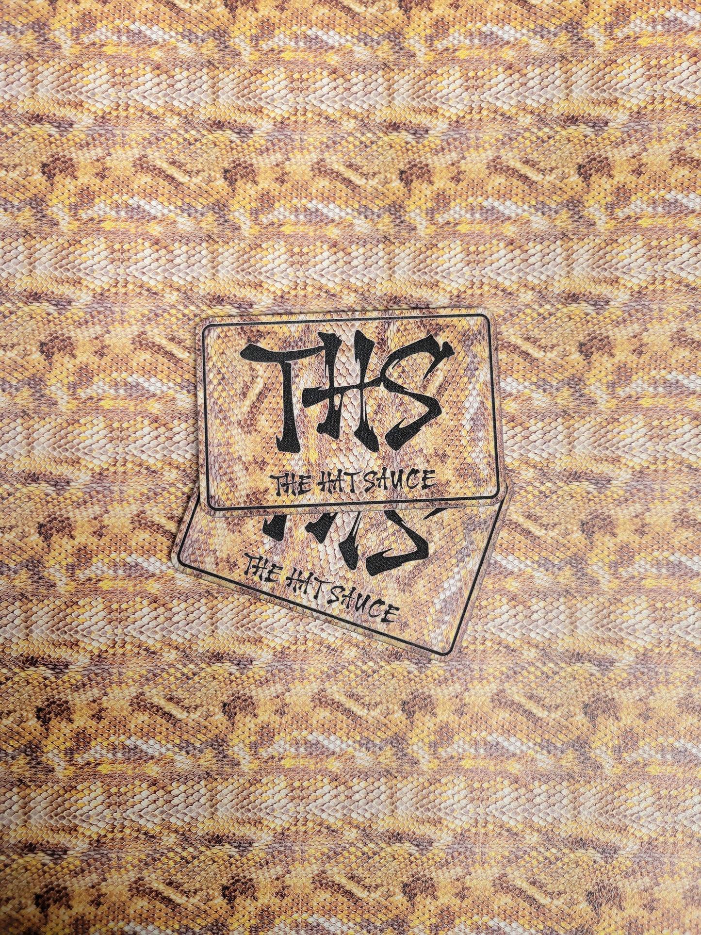 Lonestar Leatherette UV Printed Snake Skin Pattern