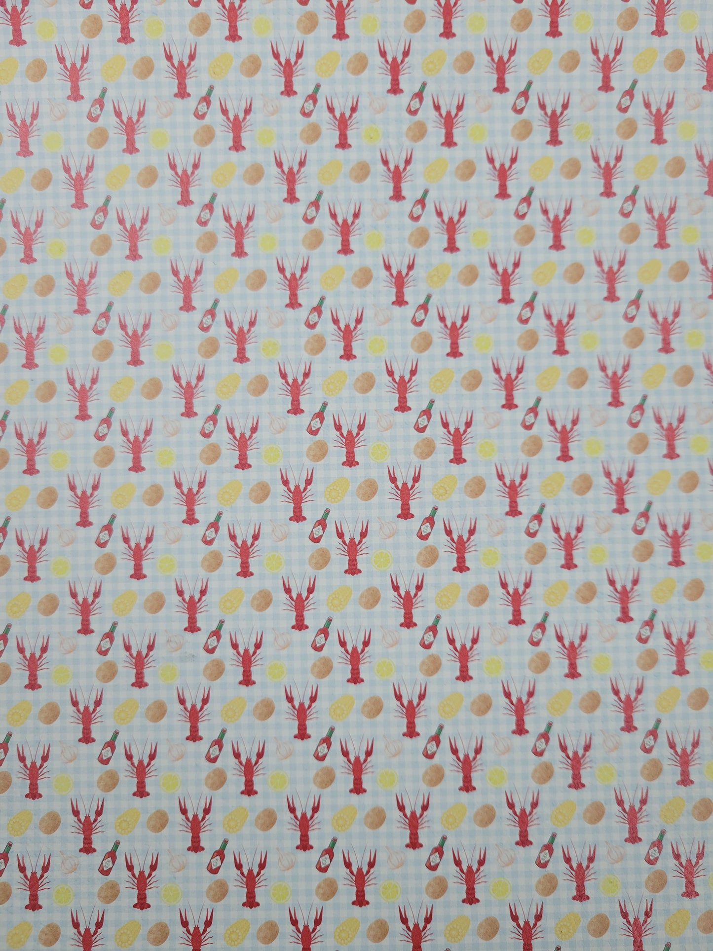 Lonestar Leatherette UV Printed Cajun Pattern
