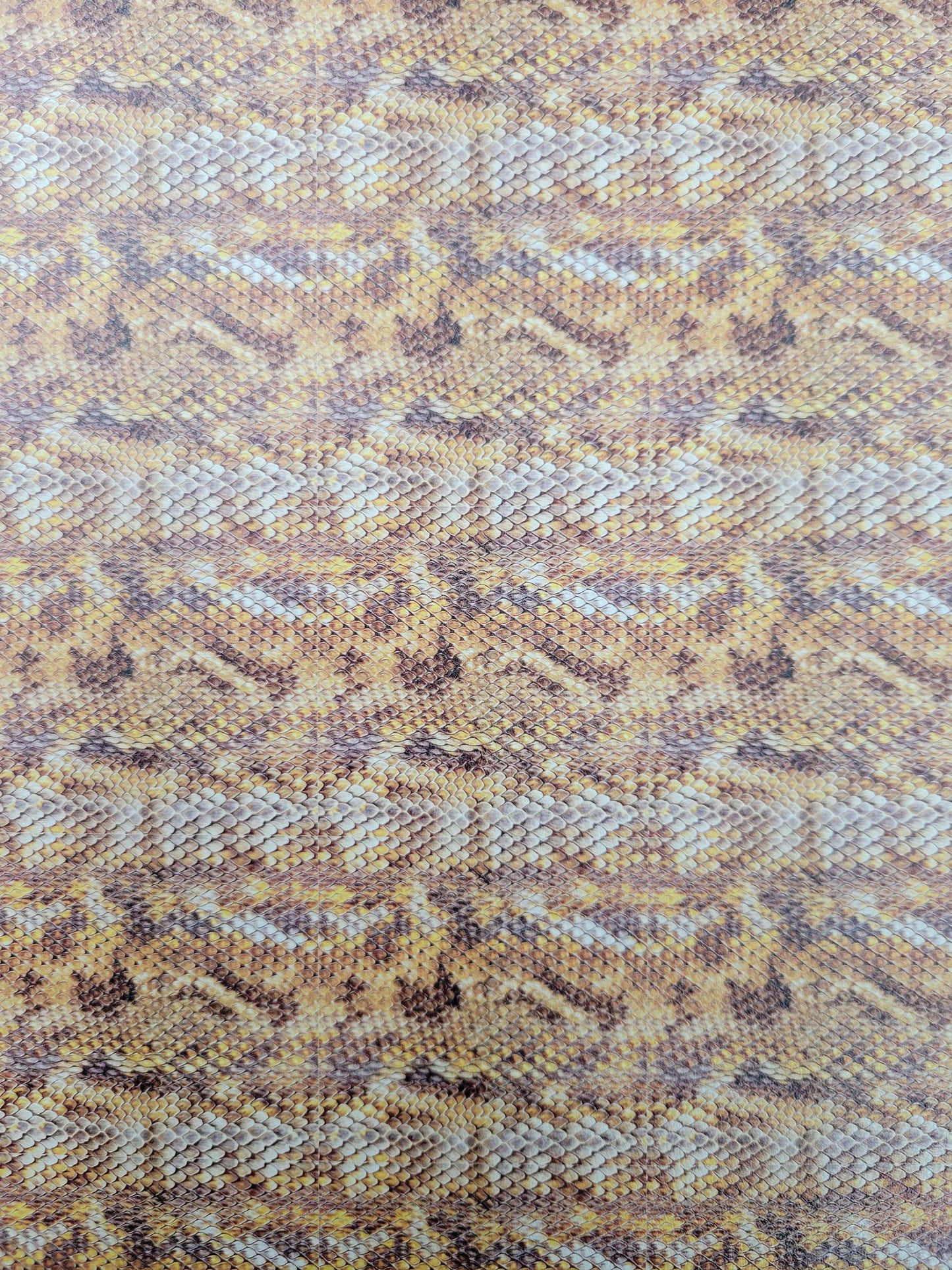 Lonestar Leatherette UV Printed Snake Skin Pattern
