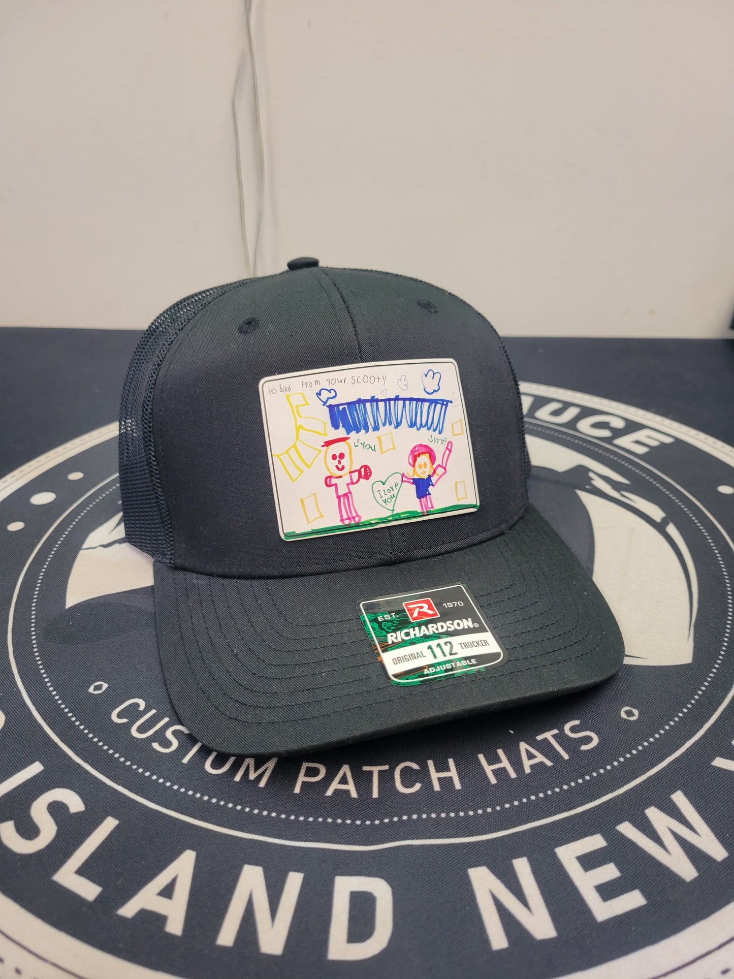 Hand Drawn Patch Hat