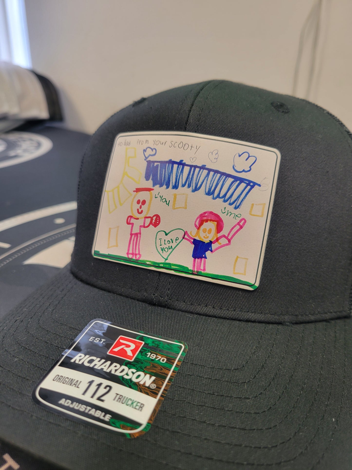 Hand Drawn Patch Hat