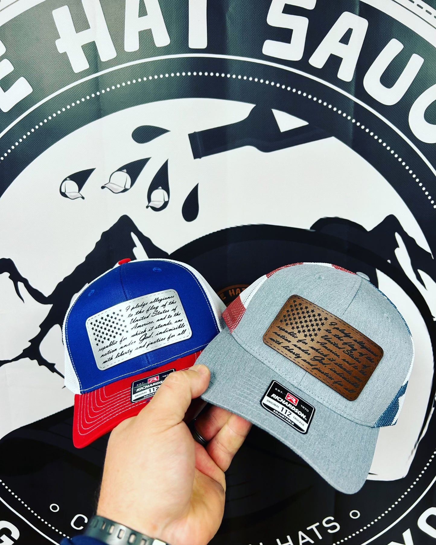 PLEDGE OF ALLEGIANCE HAT