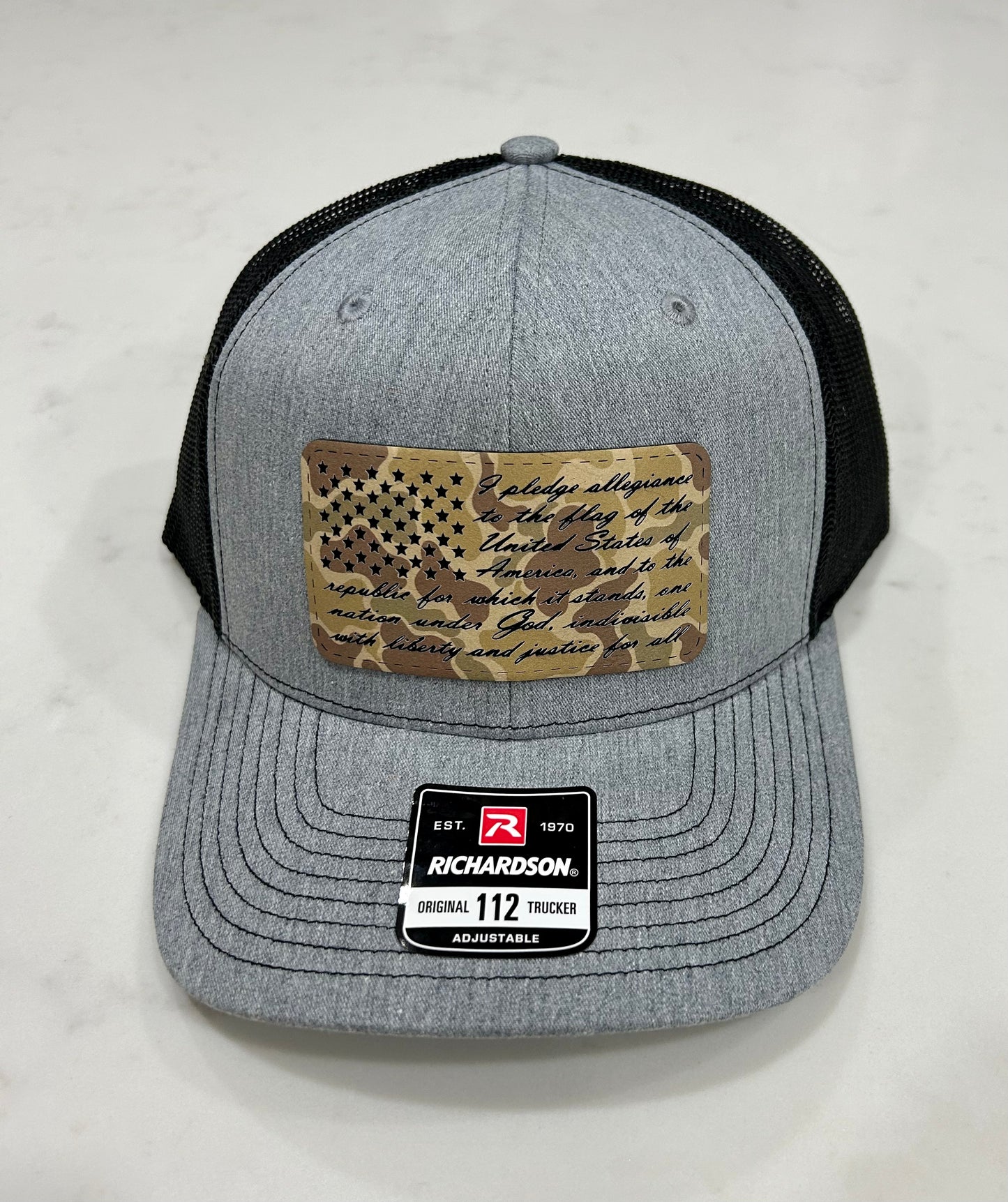 The Camo Pledge hat