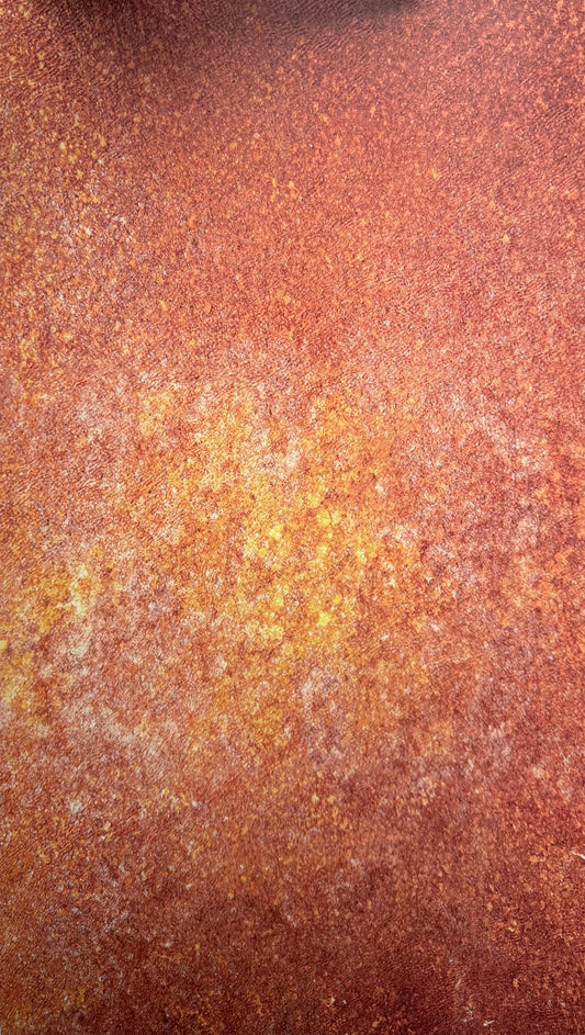 Lonestar Leatherette UV Printed Rusted steel pattern